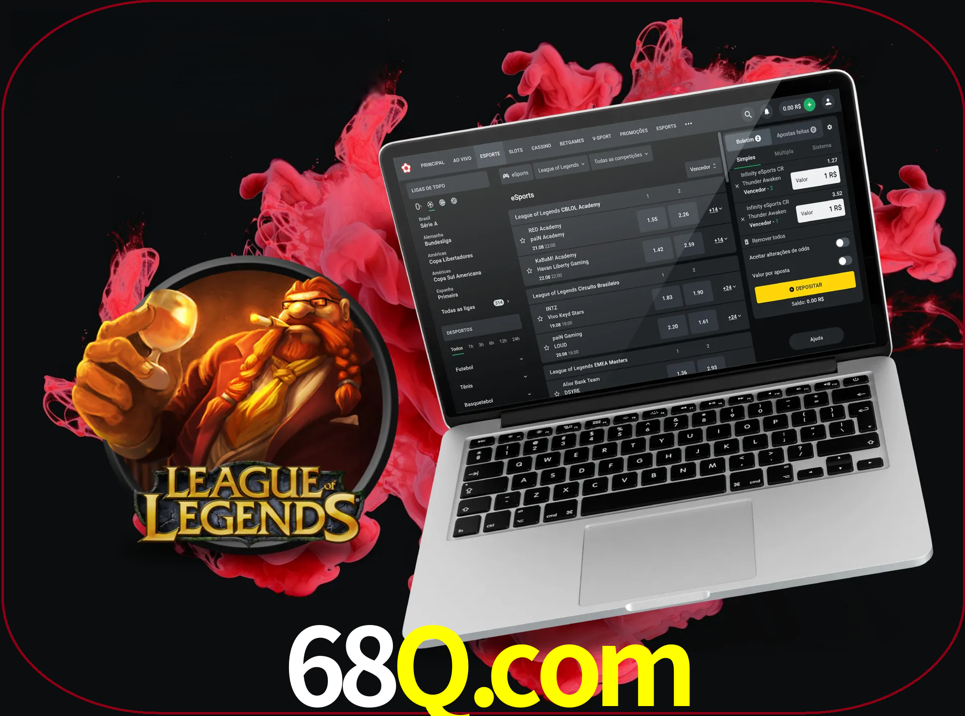 Se é um fã deste jogo, muitos torneios fantásticos que o vão surpreender estão disponíveis no 68q.